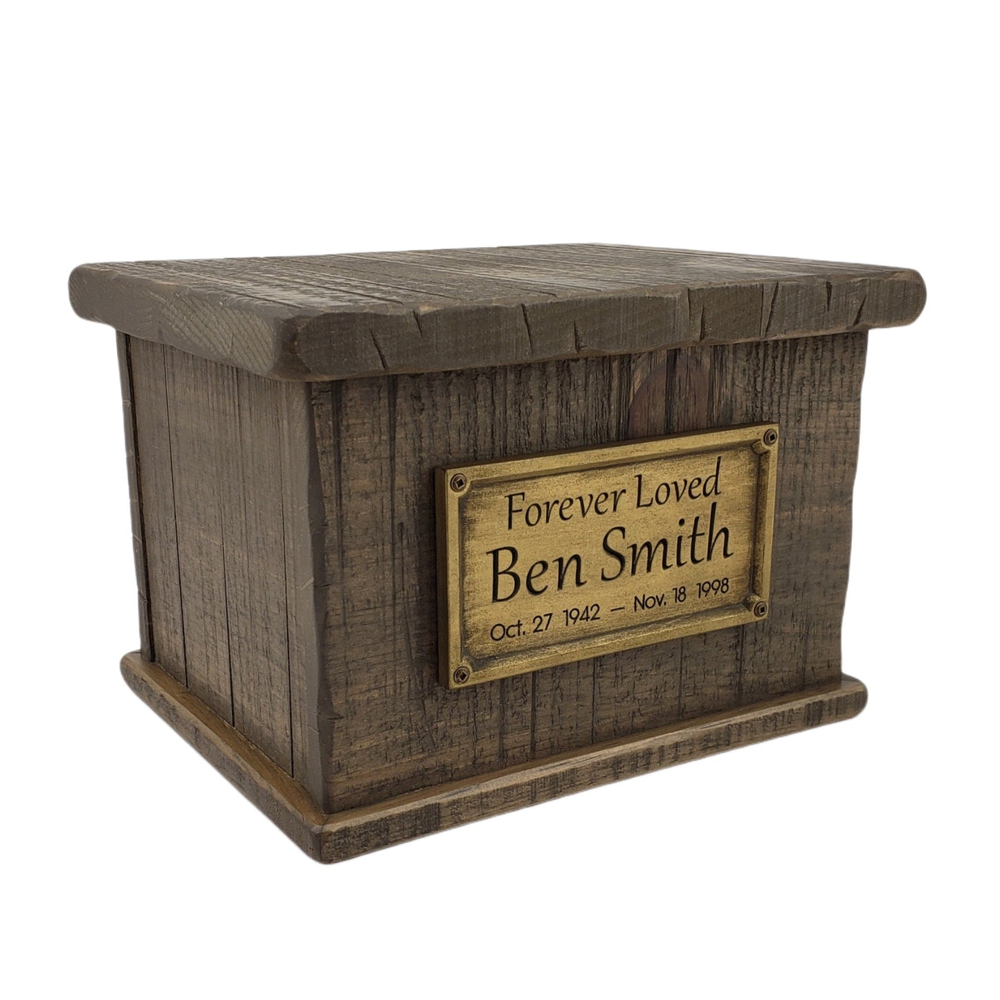 Rustic Woodsman Oversized Urn