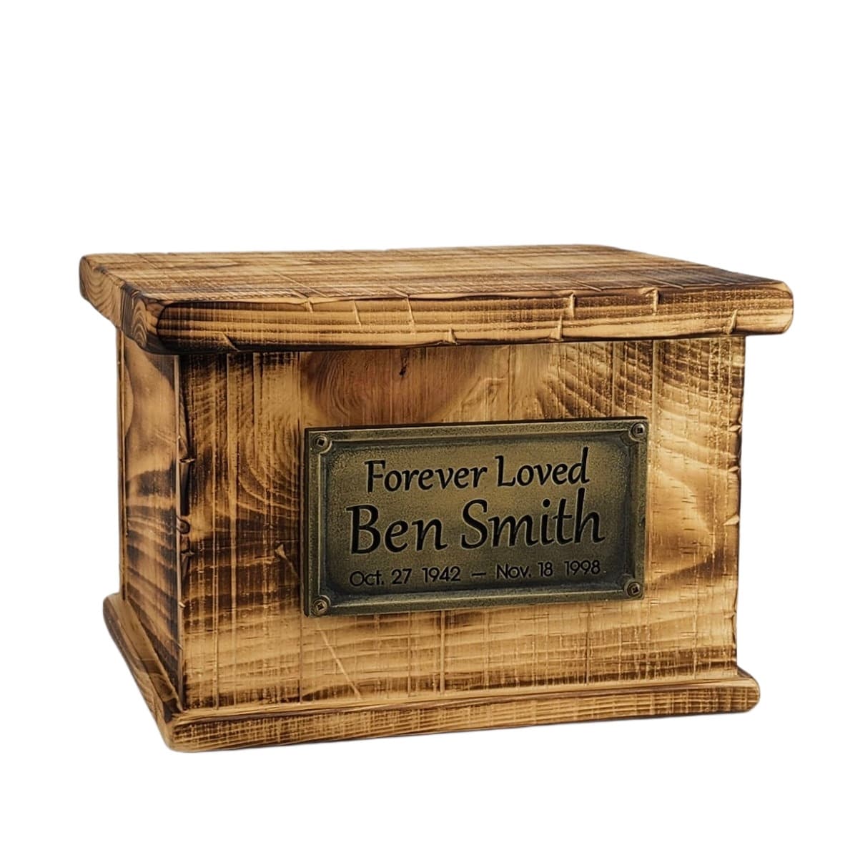 Rustic Flame Oversized Urn