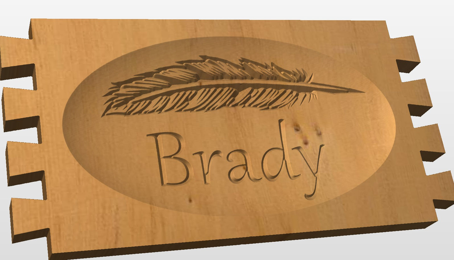 Customized - Classic Rustic Dovetail Urn