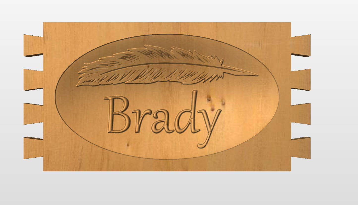 Customized - Classic Rustic Dovetail Urn