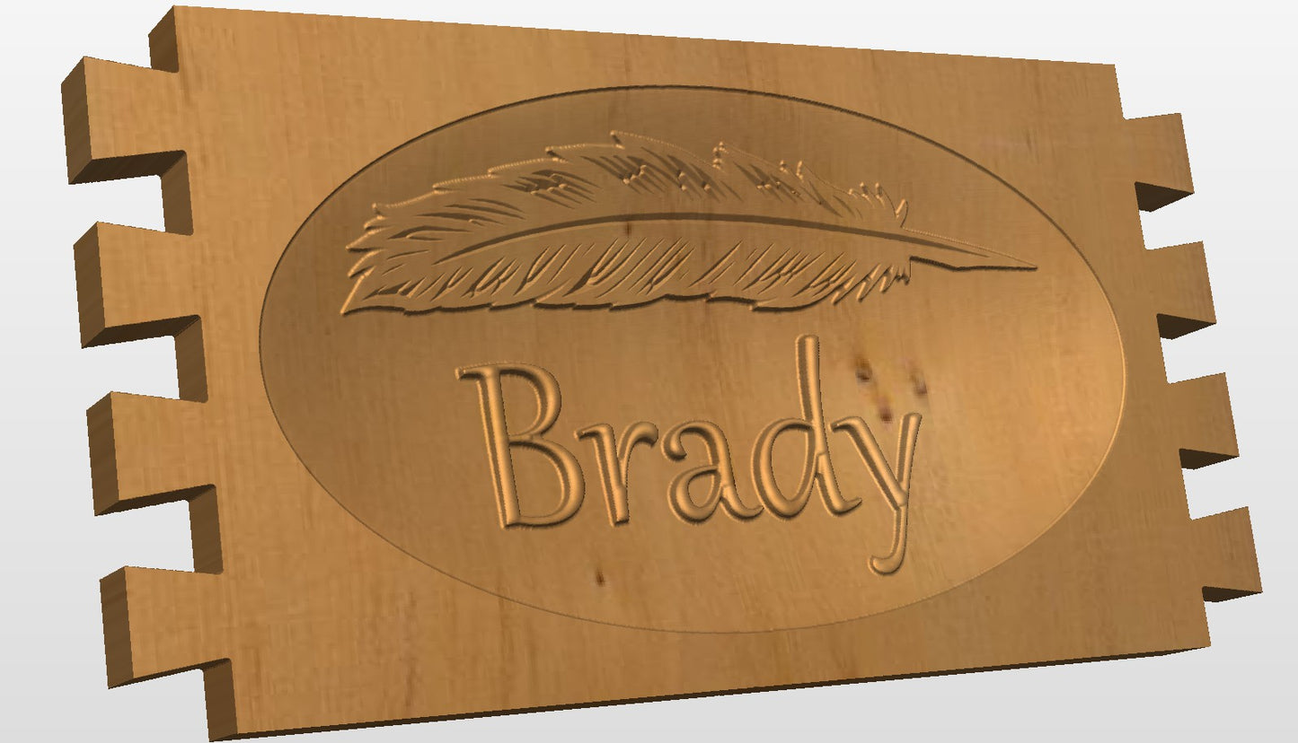 Customized - Classic Rustic Dovetail Urn