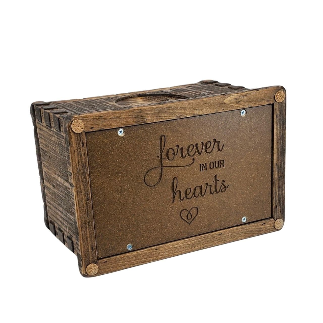 Rustic Vintage Carved Urn